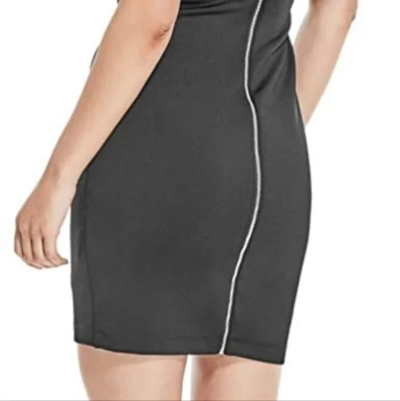 Guess Tori Off-The-Shoulder Ruffle Dress - Picture 7 of 8